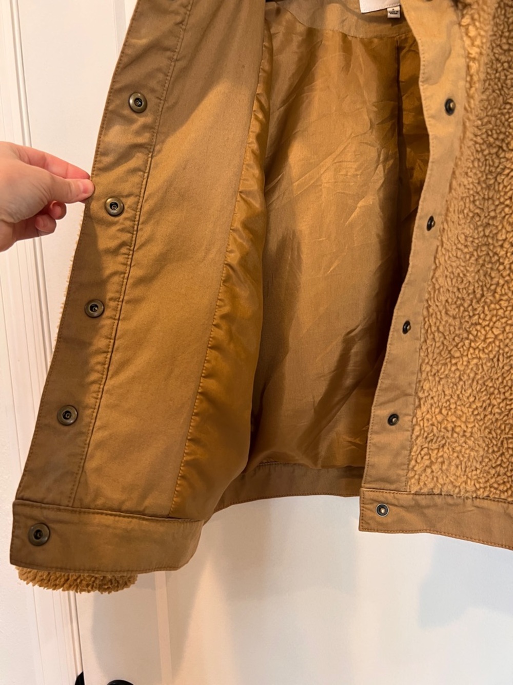 Madewell Sherpa Portland Jacket - Picture 3 of 7